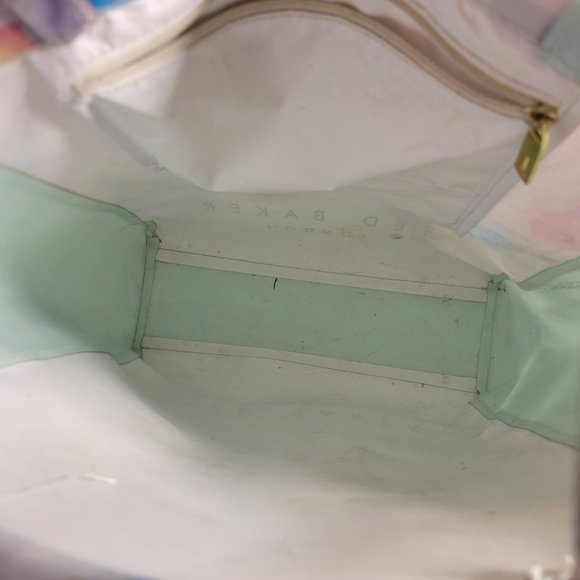 Ted Baker Multicolor Double Handle Inner Pocket Women's Tote Shoulder Handbag - Picture 11 of 16